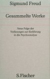 S. Freud, Gesammelte Werke, Band XV