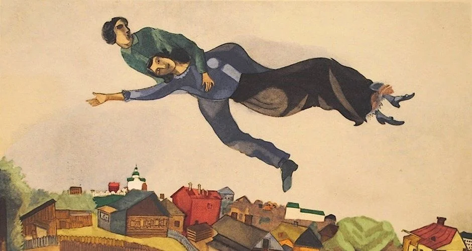 Marc Chagall Sopra la città (1918)